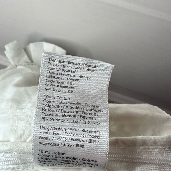 FARM RIO Blue Flowers Long Sleeve Crop Top Size Large - Picture 10 of 11